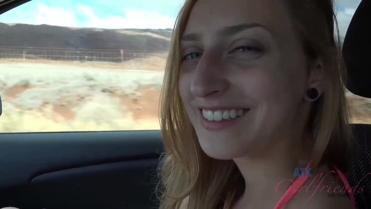 [ATKGirlfriends] - Rococo Royalle Gets Facial Cumshot from Footjob - Rococo Royalle