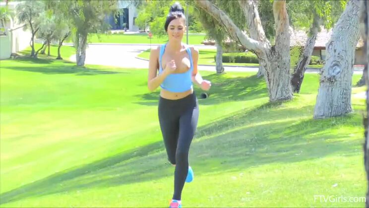 Young Marley's Anal Toy Play