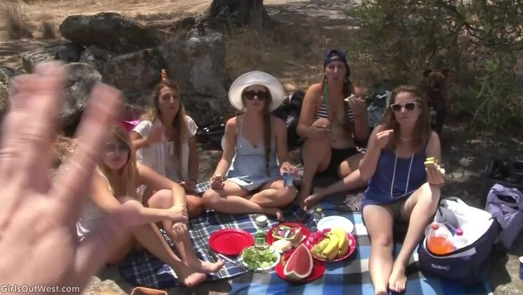 [GirlsOutWest] - Go Behind the Scenes with Waterfall's Sexiest Chicks