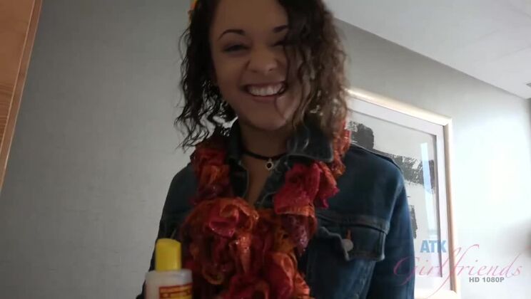 After Fucking Holly Hendrix, Her Mouth is Filled with Cum