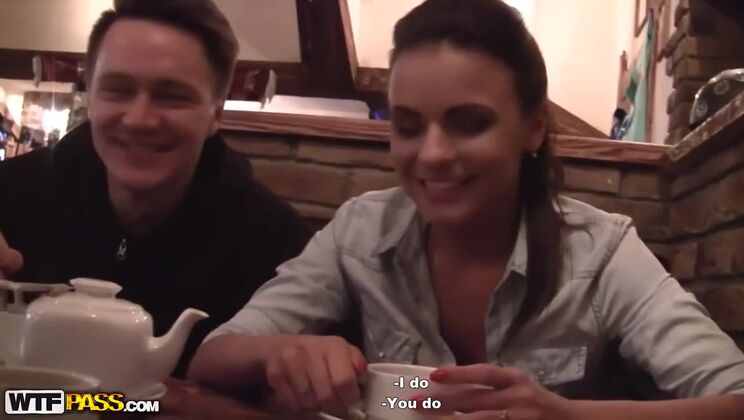 [PickupFuck] - Silvia Jons - Cute Russian Brunette Pickup Sex - Silvia Jons