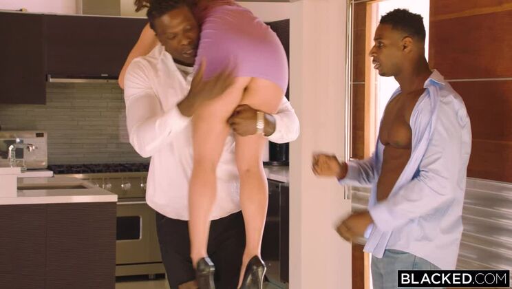 [BLACKED] - Lily Love's Cheating Spree with Jax and Louie - Lily Love - Jax Slayher - Louie Smalls