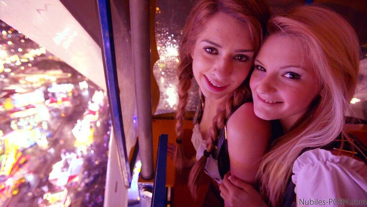 [NubilesPorn] - Long Hair and Shaved Pussy - Titty Fuck - Joseline Kelly - Hope Harper