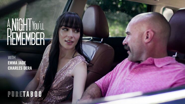 [PureTaboo] - Petite Brunette Takes Big Cock Deep In Her Throat