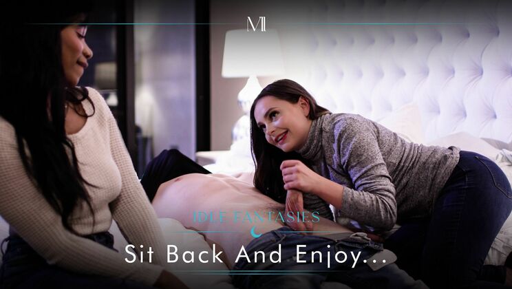 [ModernDaySins] - Cum on Tits and Pussy: A Voyeur's Dream - Aften Opal - Chase Arcangel