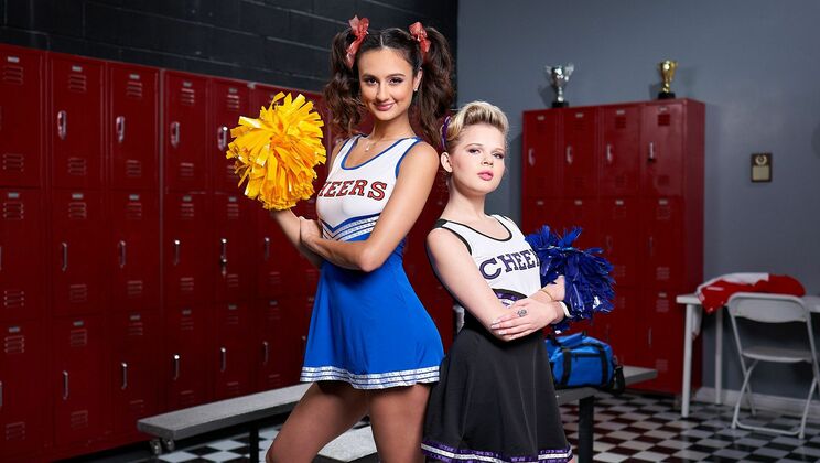 [WebYoung] - Cheerleader Face Sitting and 69 - Eliza Ibarra - Coco Lovelock