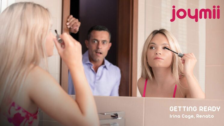 [Joymii] - Blonde Babe Getting Ready - Renato - Irina Cage