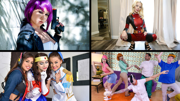 [TeamSkeetSelects] - Cosplay Fun with Karlee Grey, Keira Croft, and Jessie Saint - Karlee Grey - Keira Croft - Jessie Saint
