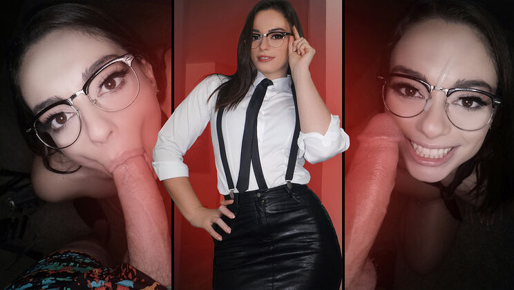 [ThisGirlSucks] - Time for a Young Blowjob - Ike Diezel - Sophia Burns