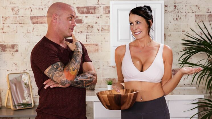 [NuruMassage] - Crazy Idea, Big Tits, and Deepthroat! - Reagan Foxx - Derrick Pierce