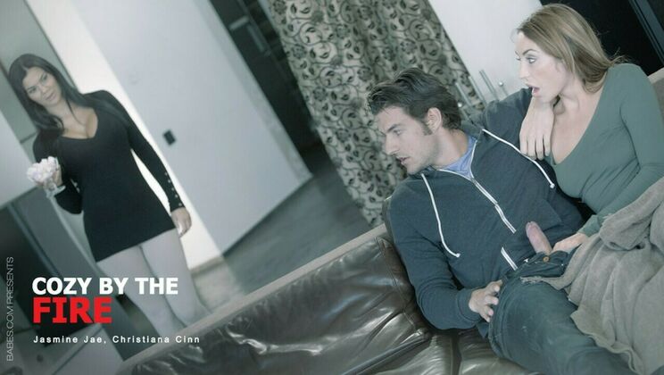 [StepmomLessons] - Tattooed and Pierced in a Cozy Threesome - Jasmine Jae - Jay Smooth - Christiana Cinn