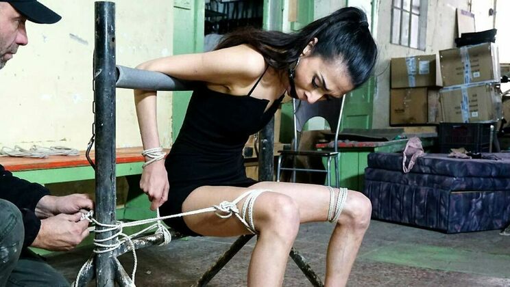 [Submissed] - Tied Up and Teased with Magic Wand - Ashley Ocean