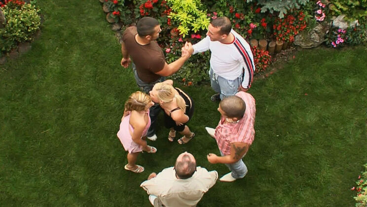 [GroupSexGames] - One Girl, Two Dudes, Lots of Cum - Yasmine Gold - Debbie White