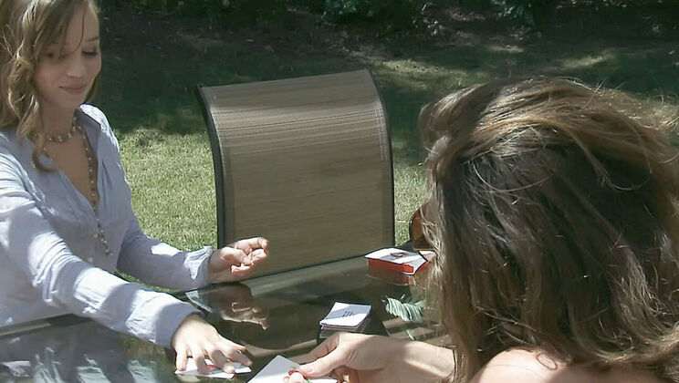 Outdoor Gangbang with Brunette Teen