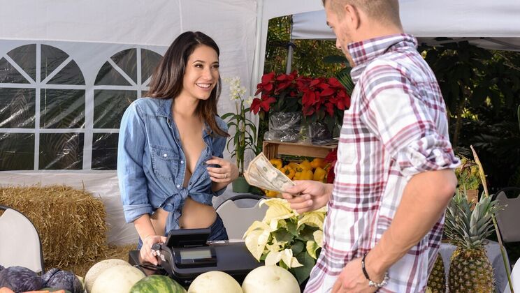 [Brazzers] - Pierced Petite Takes Big Dick - Eva Lovia - Xander Corvus