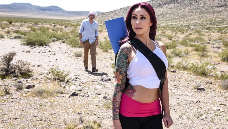 [Brazzers] - Blowjob and Facial from a Petite Redhead - Monique Alexander - Preston Parker