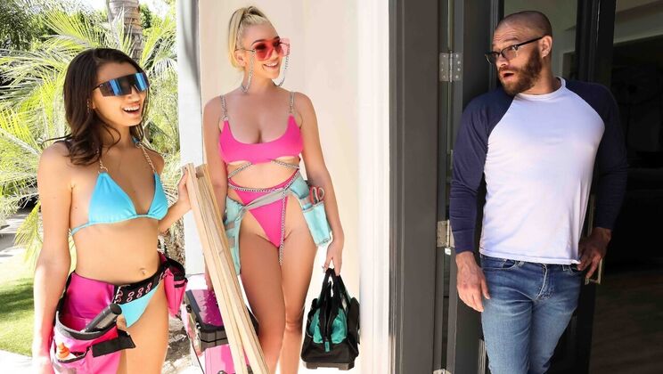 [Brazzers] - Tits and Tools Galore - Xander Corvus - Kendra Sunderland - Maya Woulfe