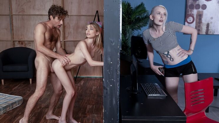 [Brazzers] - Spanking and Fucking a Blonde Roommate - Michael Vegas - Marykate Moss