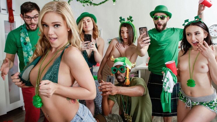 [DareDorm] - Blonde Girlfriend Gets Wild - Logan Long - Kali Roses - Kat Monroe - Miki Cruz