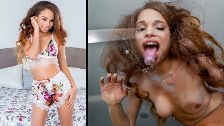 [LookAtHerNow] - Cecilia Lion's Big Cock Blowjob Challenge