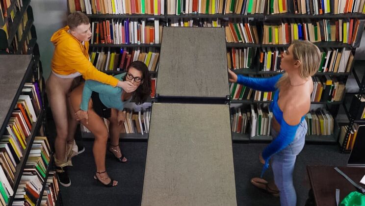 [LilHumpers] - Big Ass Librarian Gets Fucked in Doggystyle