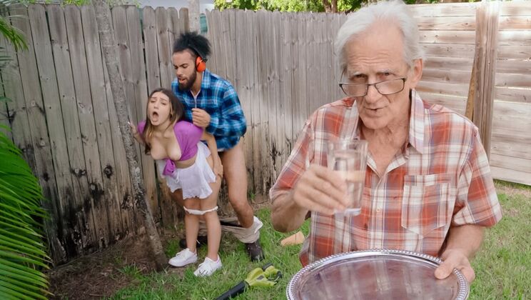 [TeensLoveHugeCocks] - James Angel Fucks Violet Gems in Doggystyle