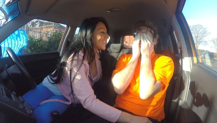 [FakeDrivingSchool] - Amateur Teen Rebel Gets Creampie - Ryan Ryder