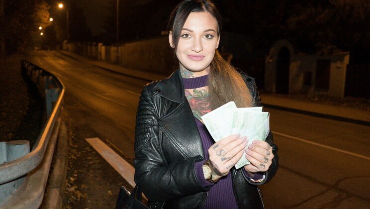 [PublicAgent] -  Amateur fuck with natural tits and ass fingering  - Thomas Hyka - Adel Asanty