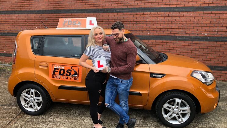 Brunette with Tattoos Takes It in Cowgirl Style