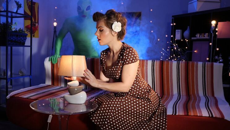 Cowgirl Action with Mom on Halloween