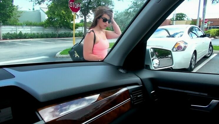 [PublicPickups] - Callie's Medium Tits Jiggle - Bruno Dickens - Callie Haze