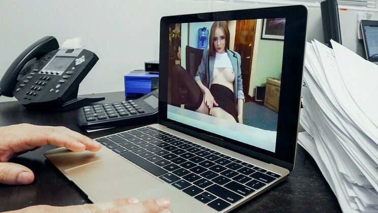 [PervsOnPatrol] - Secret Cam Catches Sexy Secretary - Robby Echo - Ava Hardy