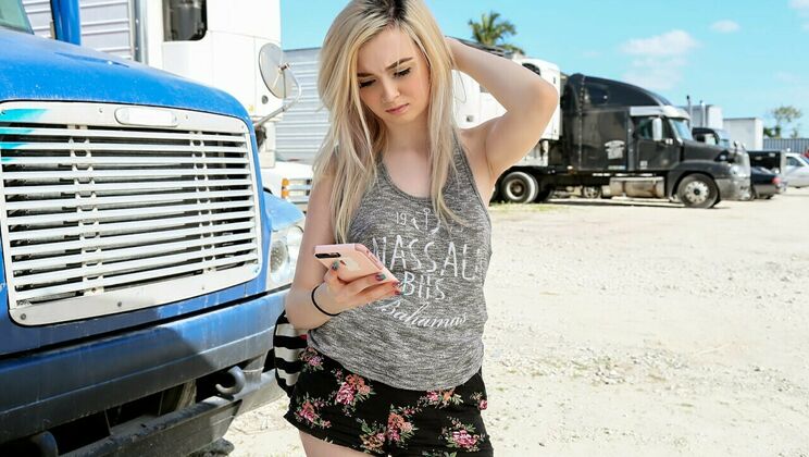 [StrandedTeens] - Blonde Teen Fucks For Sex Ride - Lexi Lore - Jesse Black