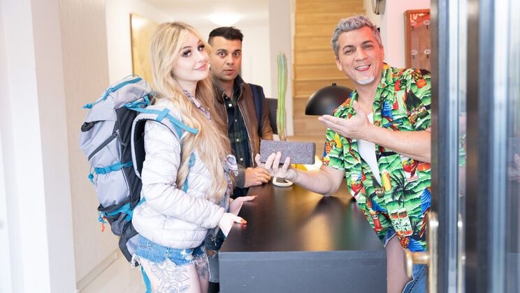 [FakeHostel] - Kissing and Cheating: A Threesome Affair - Steve Q - Don Diego - Baby Kxtten