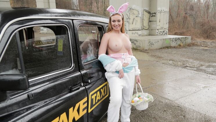 [FakeTaxi] - Liza Billberry Gets Rimmed by Easter Bunny