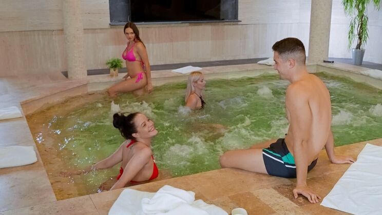 [RKPrime] - Standing Doggystyle Spa Cheater - Irina Cage - Jimmy Bud