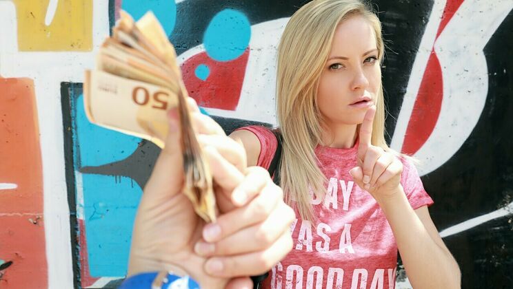 [PublicPickups] - Outdoor Nip Slip Turns into Sex Adventure