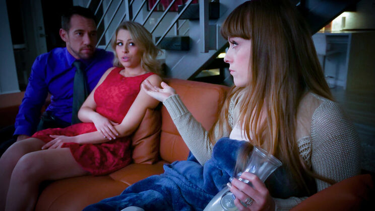 [FamilyStrokes] - Stepfather's Naughty Desire - Johnny Castle - Zoey Monroe