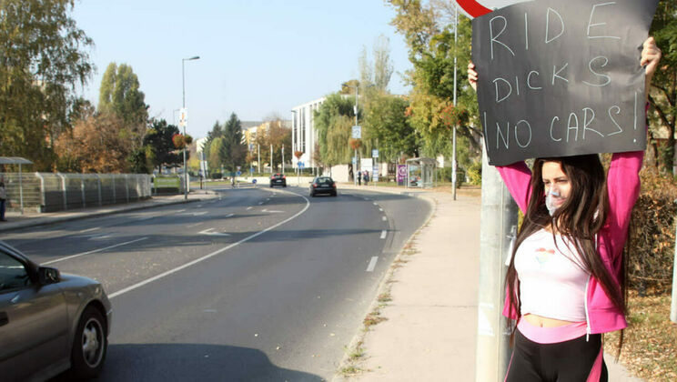 [YoungBusty] - Sherill Collins Self-Pleasure in Nature - Sherill Collins