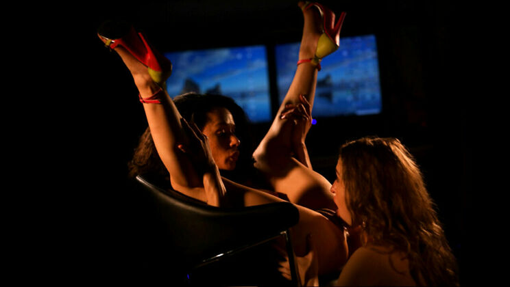 [SinfulXXX] - Brunette Lesbians In Action 2 - Stacy Bloom - Jayla DeAngelis