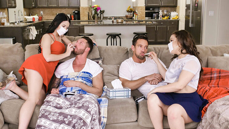 [DaughterSwap] - Stepdaughter and Friends Swap Partners - Kimber Woods - Alex Coal