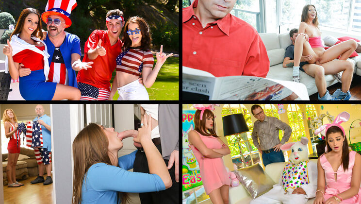 [TeamSkeetSelects] - Ultimate Familystrokes 2 Collection - Vanessa Cage - Izzy Bell - Ella Knox - Aaliyah Love