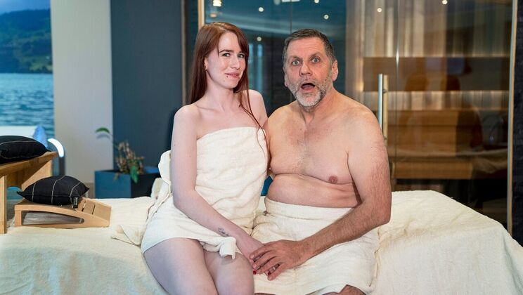 [Oldje] - Steamy Massage Turns into Sex - Phillipe - Isabella Both