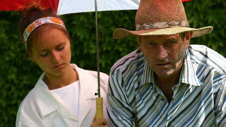 [Oldje] - Blonde Babe Licks Balls and Sucks - Zetta - Jean