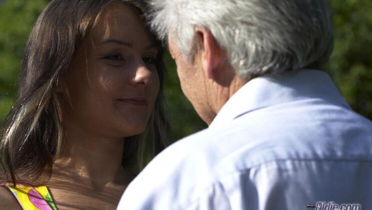 [Oldje] - Jeydah and Gustavo's Natural Tit Fuck - Gustavo - Jeydah