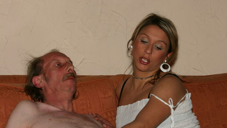 Older Man Gets Taken Care of by Thalia