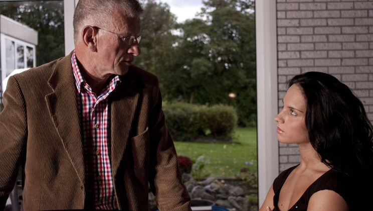 [Oldje] - Blowjob at the Gym with a Brunette