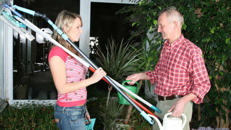 [Oldje] - Senior Woman Outdoor Sex - Doug - Alica