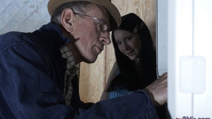 [Oldje] - Fixing It Hard with Kattie Gold's Natural Tits and Big Cock - Kattie Gold - Scott