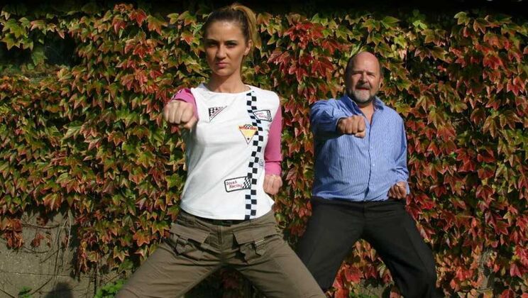 [Oldje] - Deepthroat Action with Eugene and Blonde Rodica - Eugene - Rodica